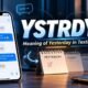 Ystrdy